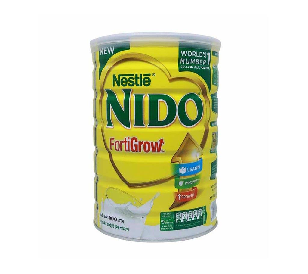 Nestle NIDO Fortigrow Full Cream Milk Powder TIN - 900 gm বাংলাদেশ - 1134742