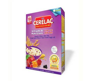 Nestlé Cerelac 5 Fruits and Multi Grains BIB - 350 gm