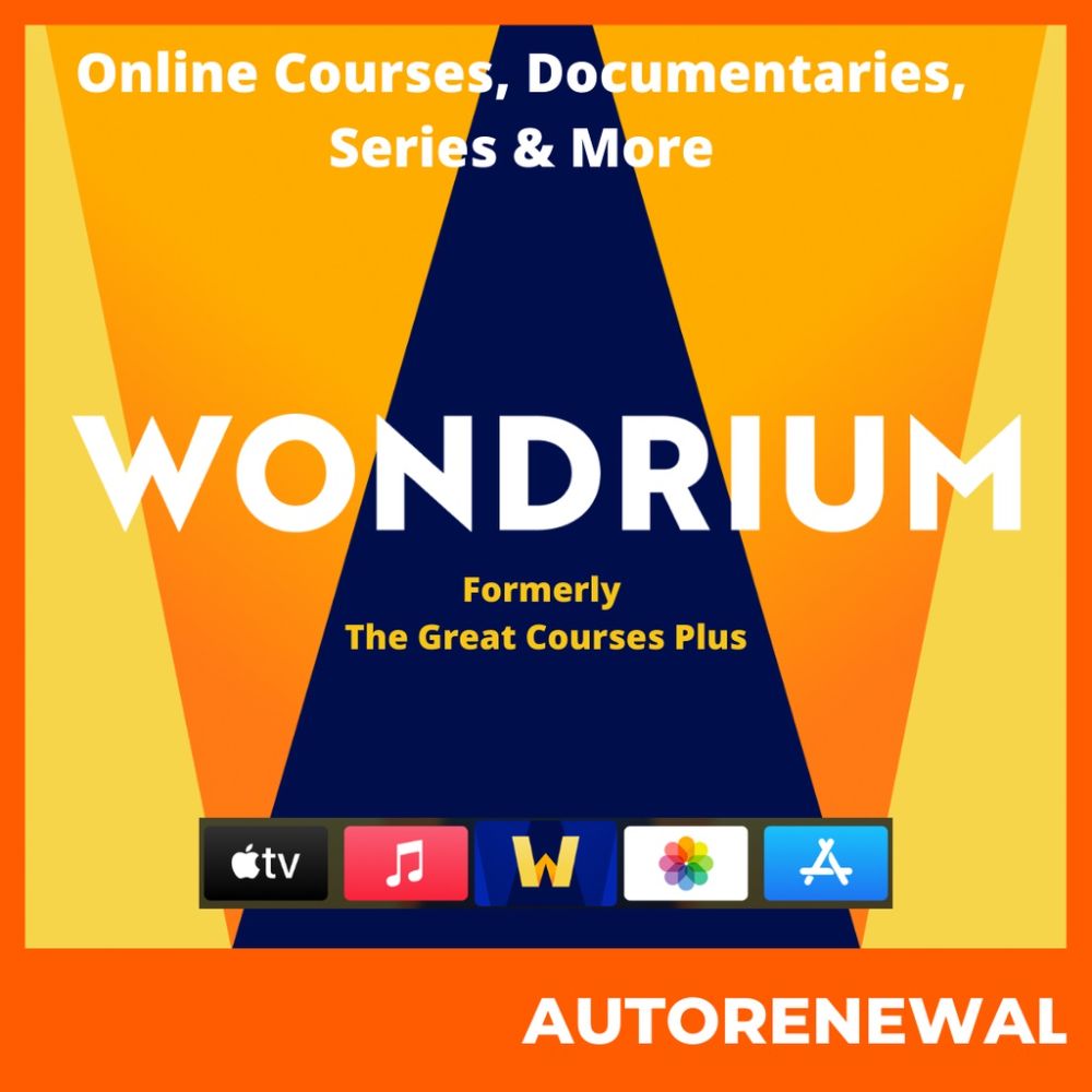 Wondrium Premium 1 Year Original Subscription