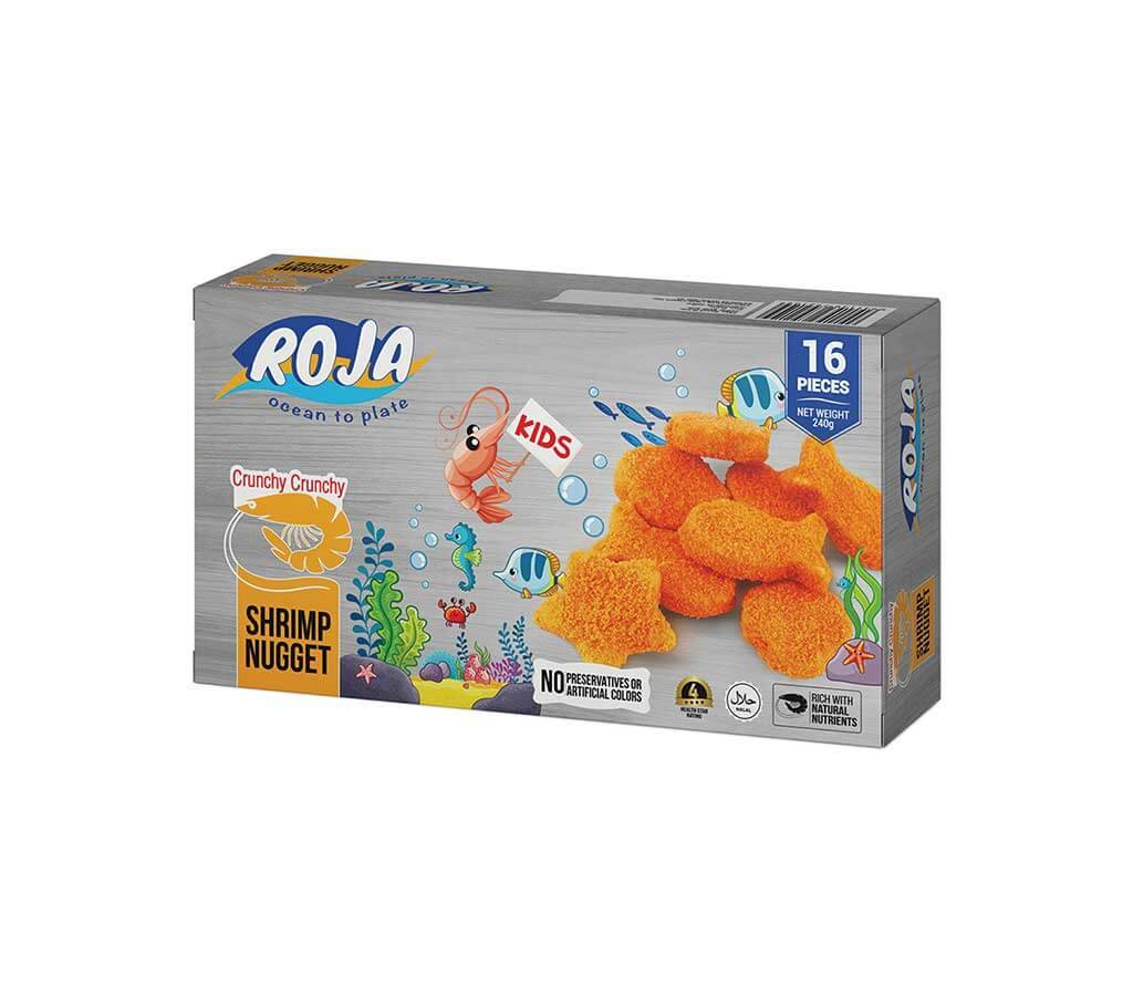 Roja Kids Shrimp Nuggets- Crunchy Crunchy - 240 gm বাংলাদেশ - 1127154
