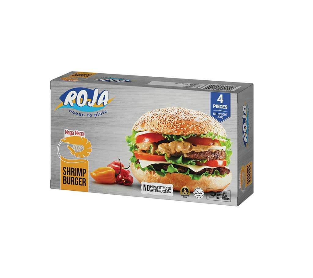 Roja Shrimp Burger- Naga (Hot & Spicy) - 200 gm বাংলাদেশ - 1127157