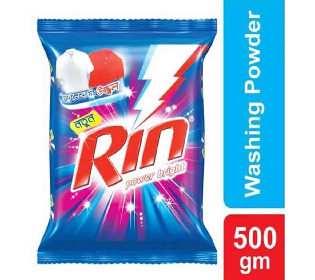RIN ওয়াশিং পাউডার POWER 500GM বাংলাদেশ - 1128885