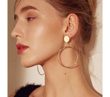 big circle earrings
