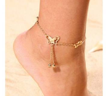 raf00201 Butterfly Ankle pink color-1pcs