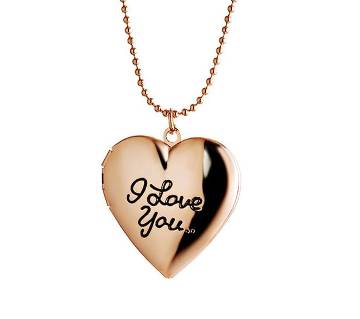 Miss lady I love you pendant necklaces for women 