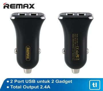black color remax car charger