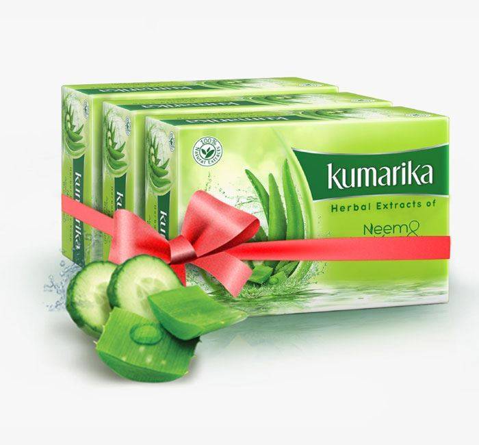 Kumarika Herbal Beauty Soap 100gm BD (Buy 2 Get 1 Free) বাংলাদেশ - 1136075