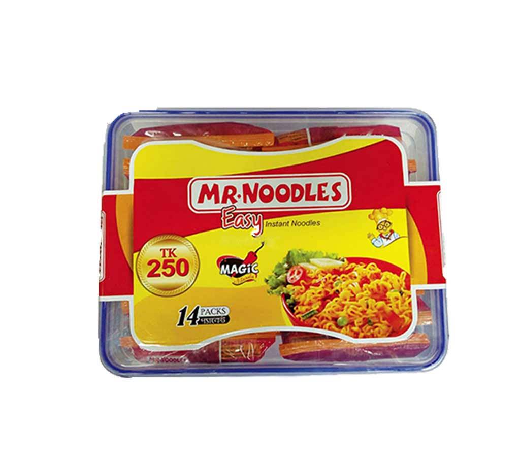 Mr. Noodles - 14 pcs (Free Container) বাংলাদেশ - 1136185