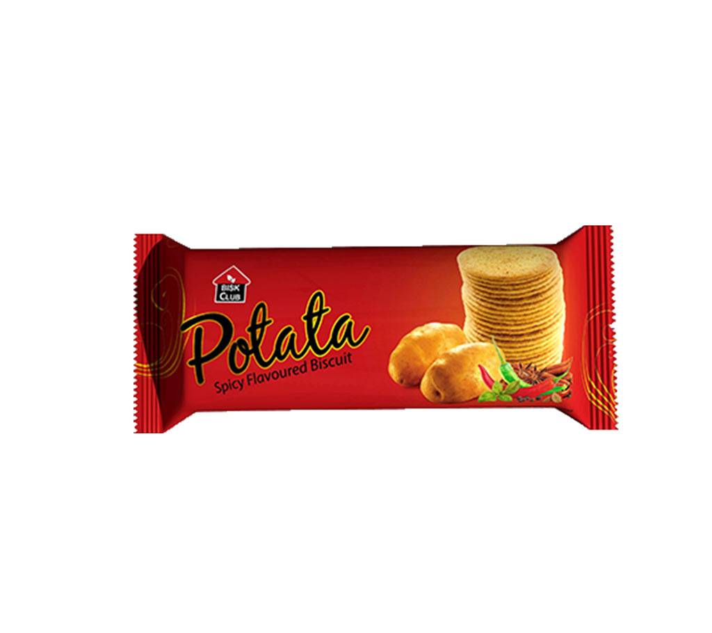 Pran Bisk Club Potata Biscuit - 100 gm (Spicy Flavoured) বাংলাদেশ - 1136191