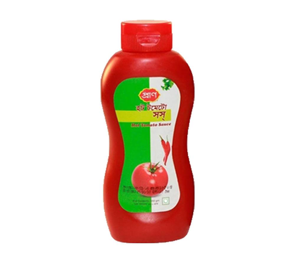 Pran Hot Tomato Sauce (Plastic Jar) - 550 gm বাংলাদেশ - 1136201