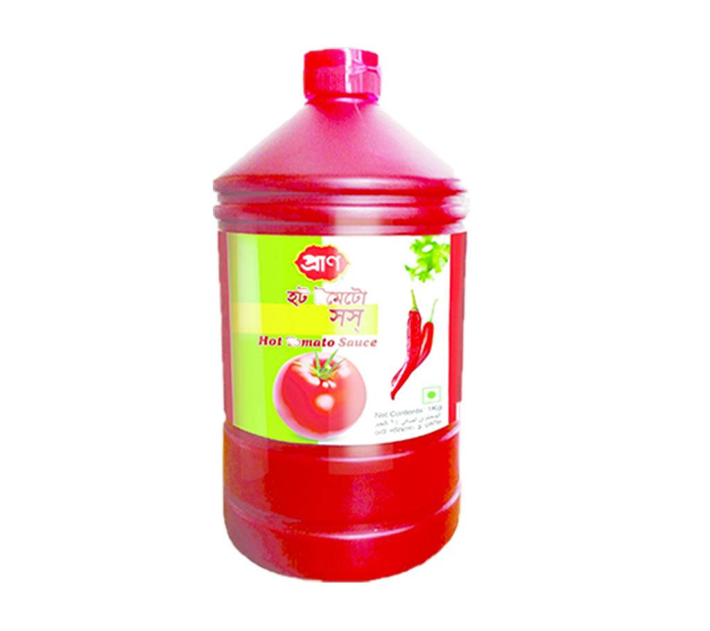 Pran Hot Tomato Sauce (Plastic Jar) - 1000 gm বাংলাদেশ - 1136202
