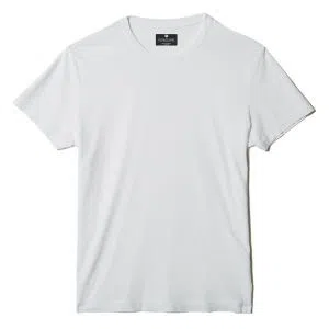 Cotton Round Neck Short Sleeve Men T Shirt - Grey 