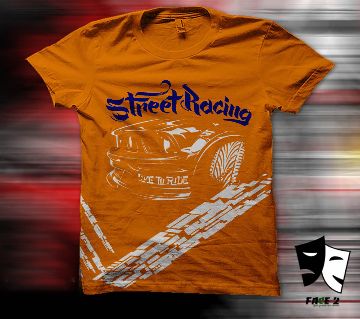 half-sleeve-cotton-t-shirt-for-man-orange