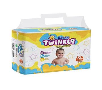 Twinkle Baby Diaper - Belt System - Extra Large (11-25) KG - 32 pcs