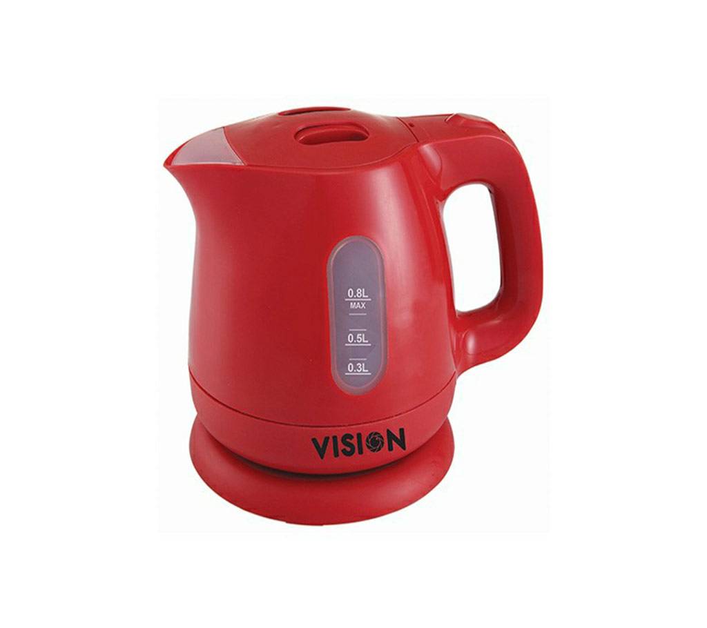 Vision ইলেকট্রিক কেতলি 0.8L VSN-EK-001 (Red) - Code 823425 by RFL Electronics Ltd. (Vision) বাংলাদেশ - 1152277