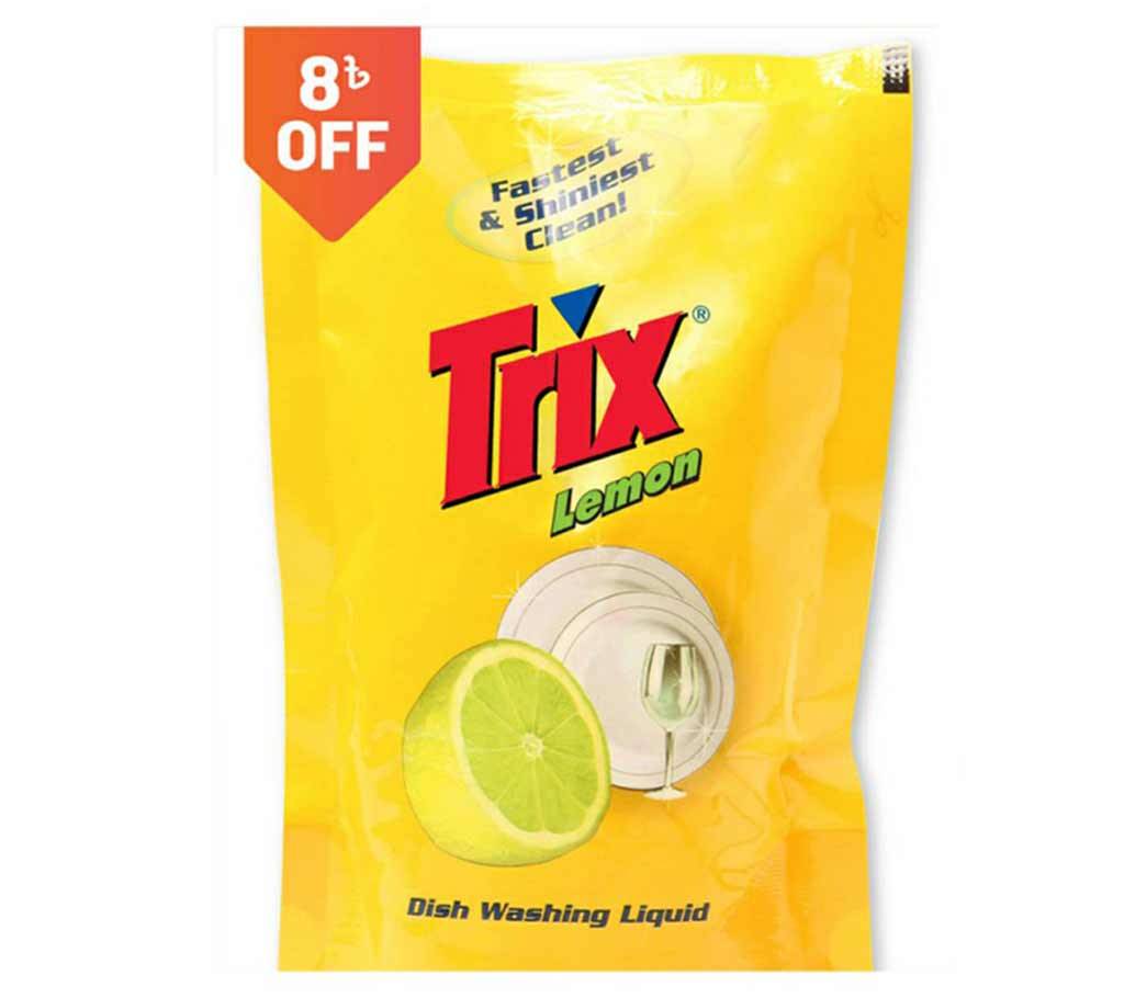 Trix Dishwashing Liquid Refill 250ml Sparkling Clean with Lemon Fragrance by Reckitt Benckiser বাংলাদেশ - 1140204