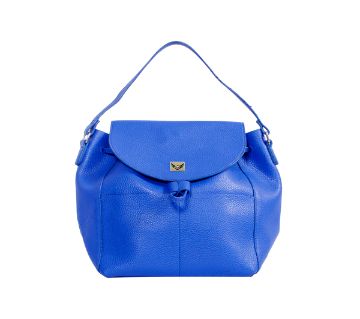 ladies backpack-blue 