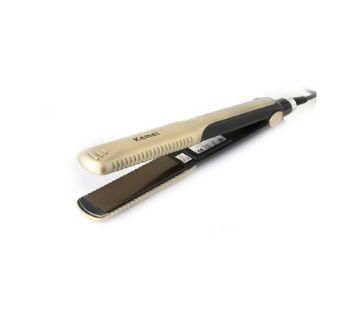 Kemei KM-327 Hair Straightener Gold