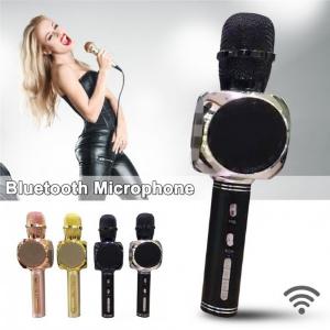 YS-69 Wireless Bluetooth Karaoke Microphone USB KTV Mobile Player MIC Speaker Recording - 1 Piece