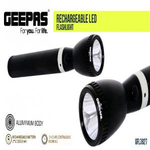 GFL 3827 - Rechargeable Flashlight (Black) - 1 Piece