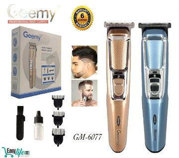 HAIR CLIPPER -TRIMMER FOR MEN-GEEMY-GM 6077