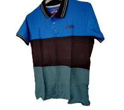 Export Quality half sleeve  Polo-Shirt for Men  -Blue 