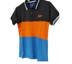 Export Quality half sleeve  Polo-Shirt for Men  -orange 