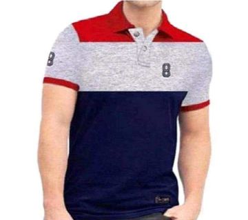 Menz Casual / Formal / Trendy / Colourfull / Half Sleave Polo T-Shirt