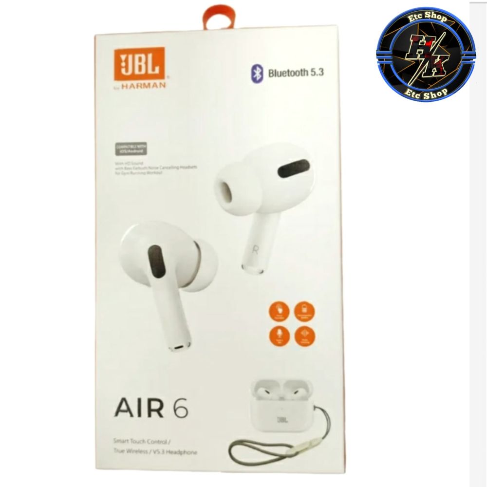 JBL Air 6 TWS White Wireless Earbuds