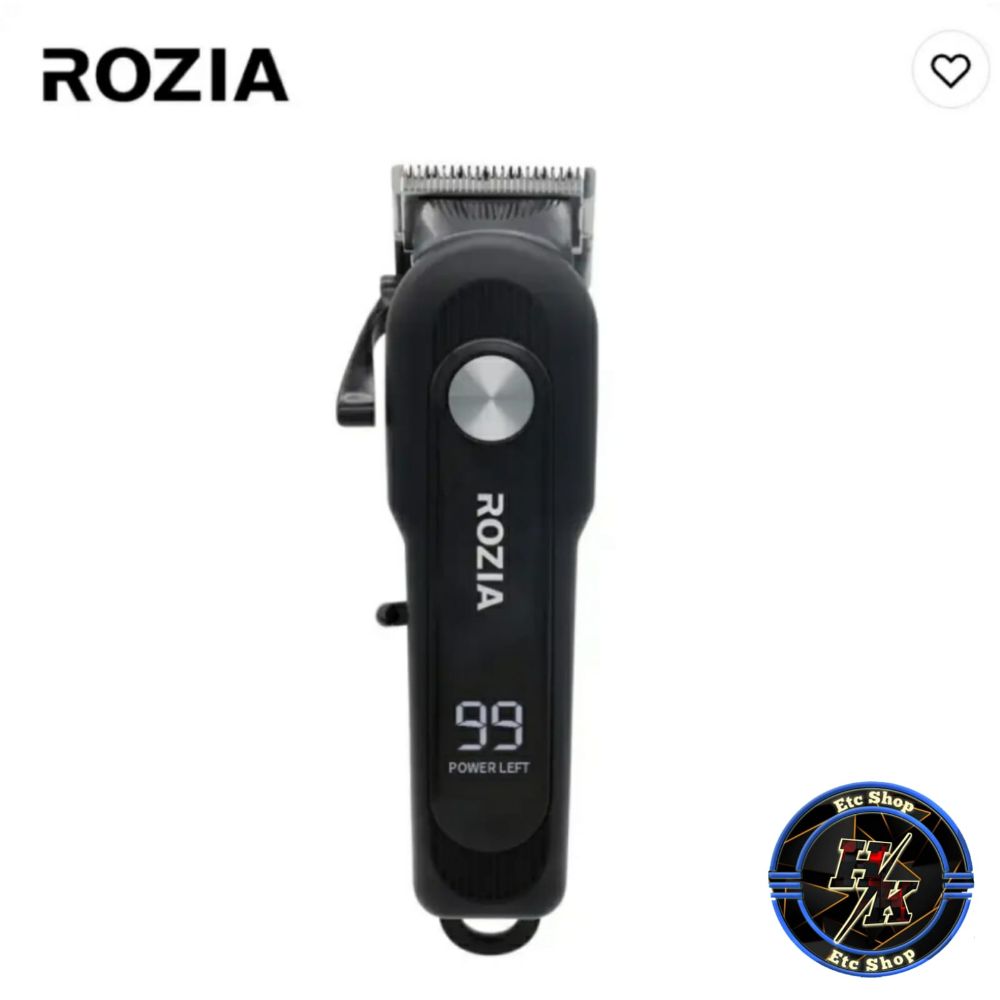 Rozia Electric Hair Clipper Cordless Professional Hair Trimmer Cordless Rozia Adjustable Taper Lever Hair Clipper/ Hair Trimmer for Men