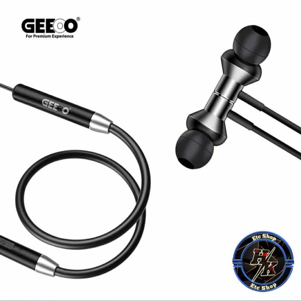 Geeoo BL-105 Magnetic Lock Neckband In-Earphone