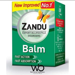 Zandu Balm Ultra Power (GREEN) - 8ml - Made in India
