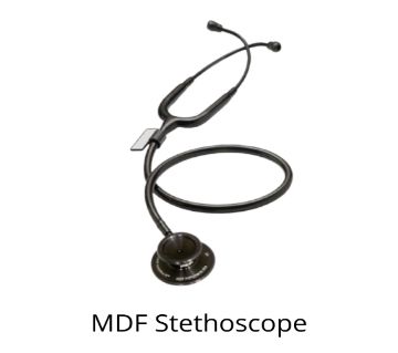 MDF All Black Stethoscope 