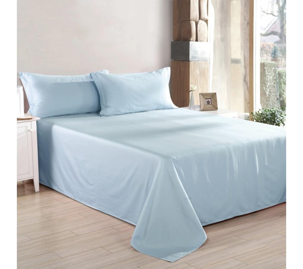 Little Boy Blue Satin CottonDouble Size Bedsheet by Ivoryniche বাংলাদেশ - 742654