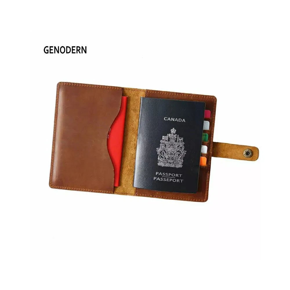 Passport Cover 100% Leather