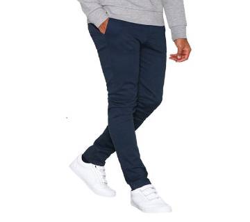GENTS TWILL COTTON GABARDINE PANT-NAVY BLUE