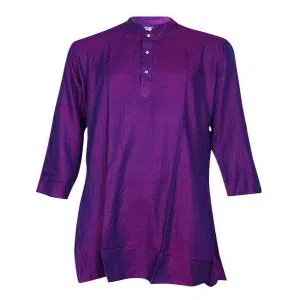 Semi Long Punjabi for Men-Purple