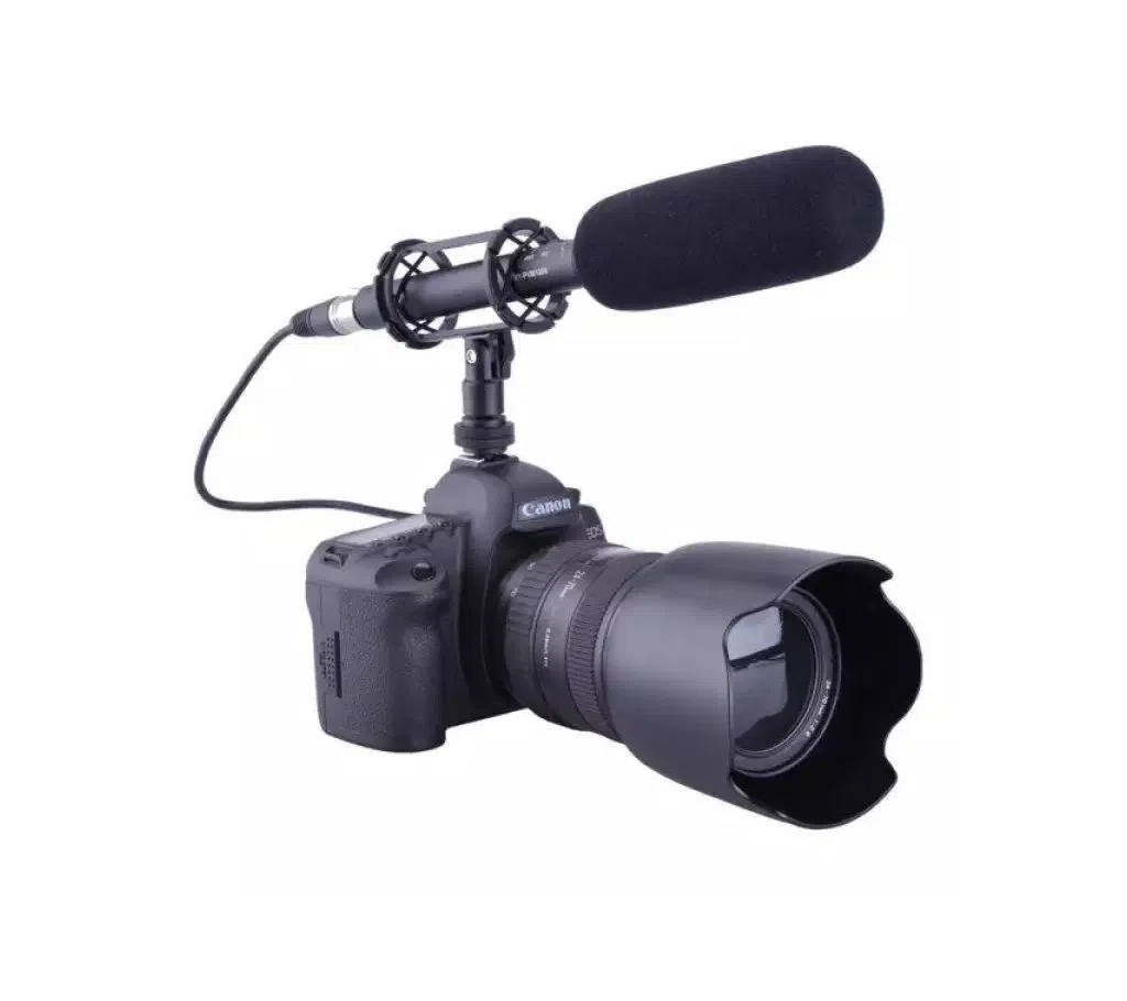BOYA BY-PVM1000 Professional Shotgun Microphone for Camera - Black