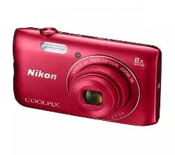 Nikon A300 COOLPIX 20.1MP Digital Camera Wifi, NFC