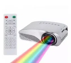 HD Multimedia Mini LED Projector 1080P - White