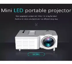 UC28C Projector USB Mini Projector Home Media Player Can Be Connected Directly to the Phone with the Same Screen Projector