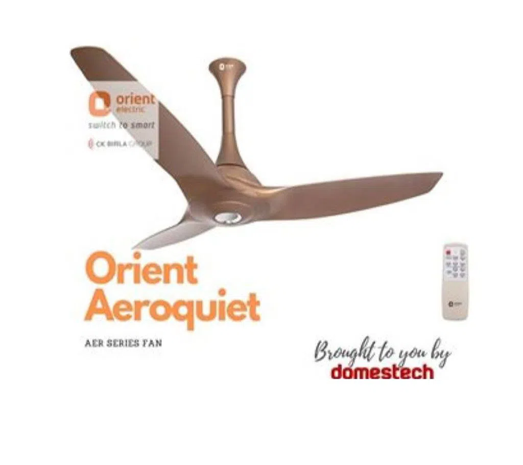 ORIENT AERQUIET BLDC Aero Series 35watt Ceiling Fan