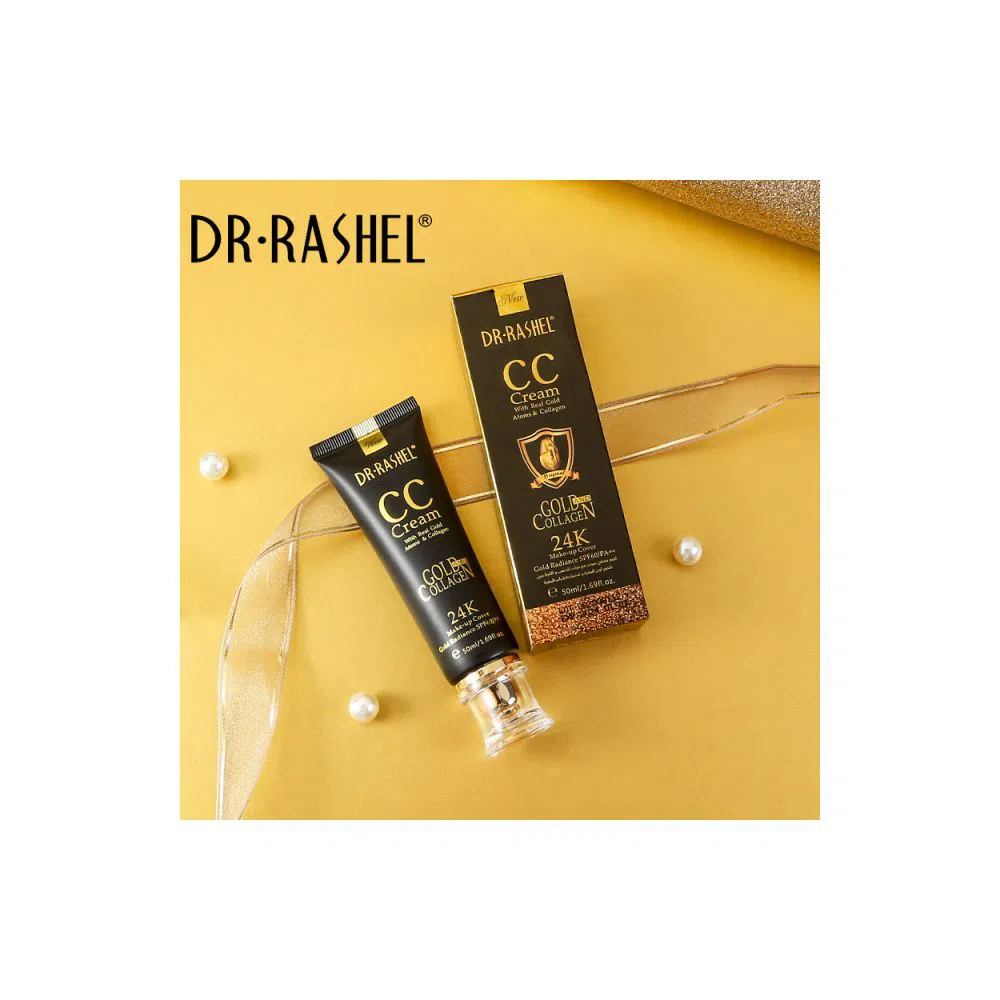 DR. Rashel 24K Gold Collagen CC Cream with SPF 60 - 50ml THAILAND