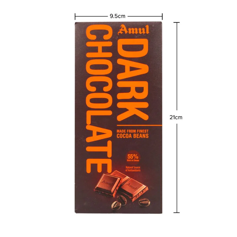 AMUL Dark Chocolate (150g) India
