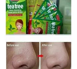 Tea Tree Deep Cleansing Nose Pore Strips- 6 Pieces Box-china 