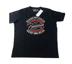 Half Sleeve Stylish T-Shirt BLACK ( Tom Tailor & Denim Brand) Original