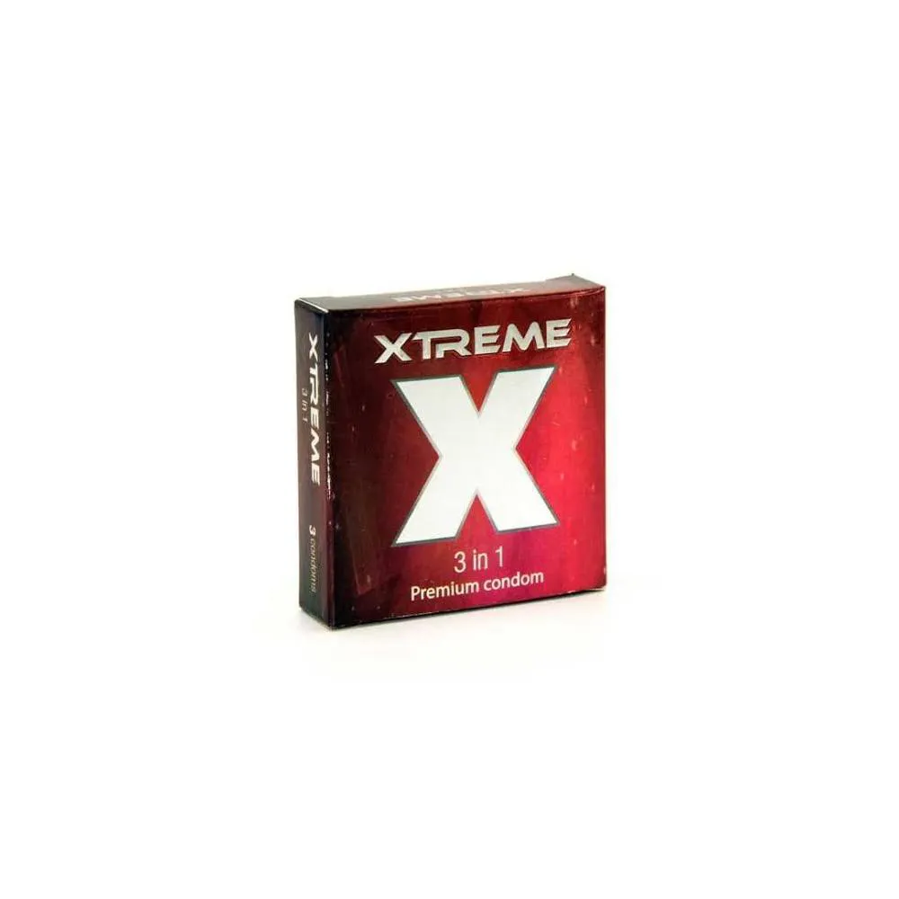 SMC Extreme Premium Condoms 1 Pack 3 Pieces