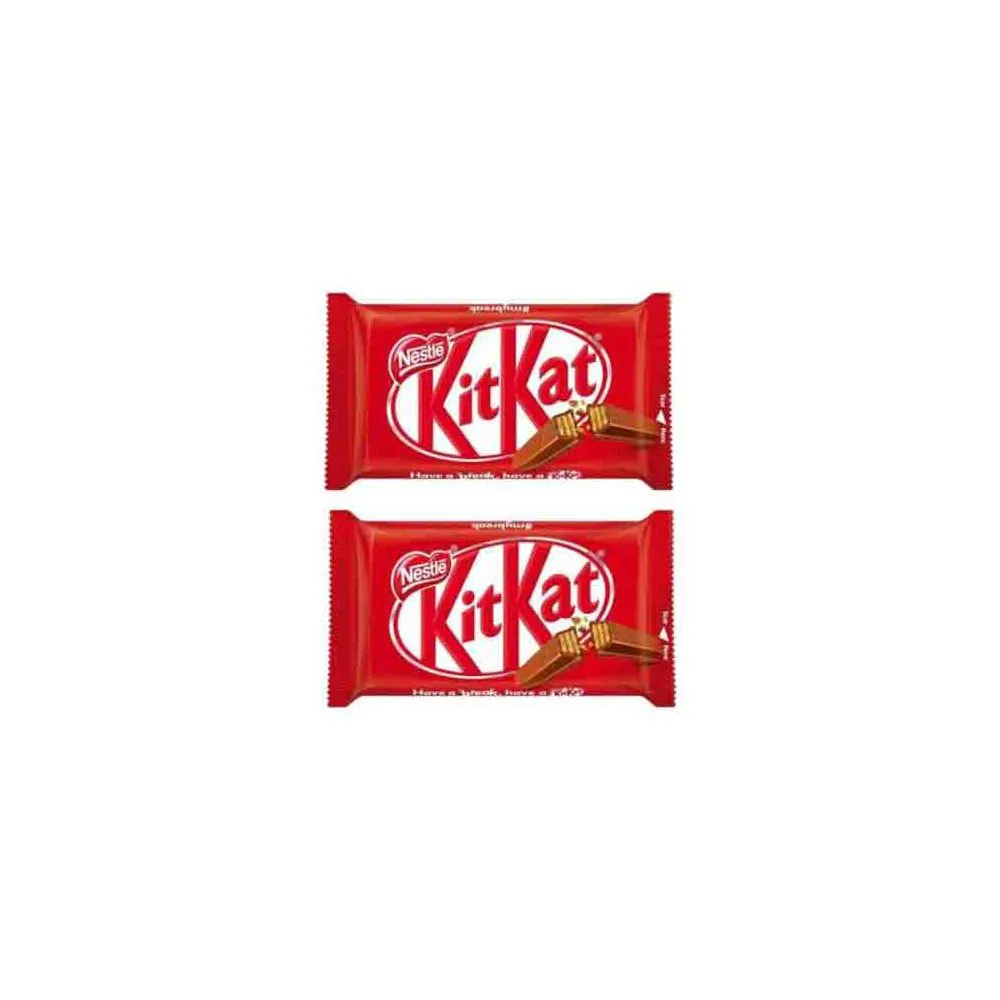 Nestle KitKat 4 Finger Chocolate - 37.3gm India (2 Pieces Combo)