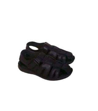 Black Leather sandal