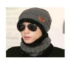  winter Hat & Neek warmer for Man & womans knit cap.